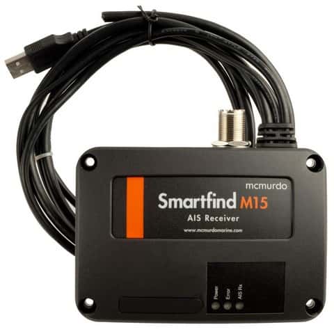 Con el McMurdo se puede disponer de un transpondedor AIS con conexión mediante wifi.