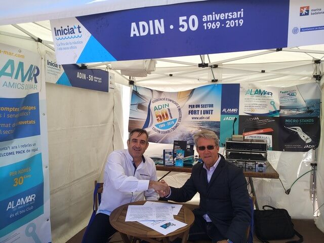 ADIN y El Seguro de mi Barco firman un convenio para promover la mejora en la contratación de pólizas de seguros en el sector náutico