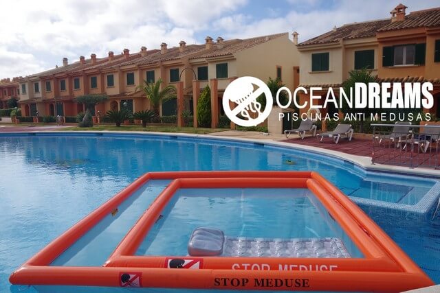 piscina oceanDreams sistema de protección anti- medusas