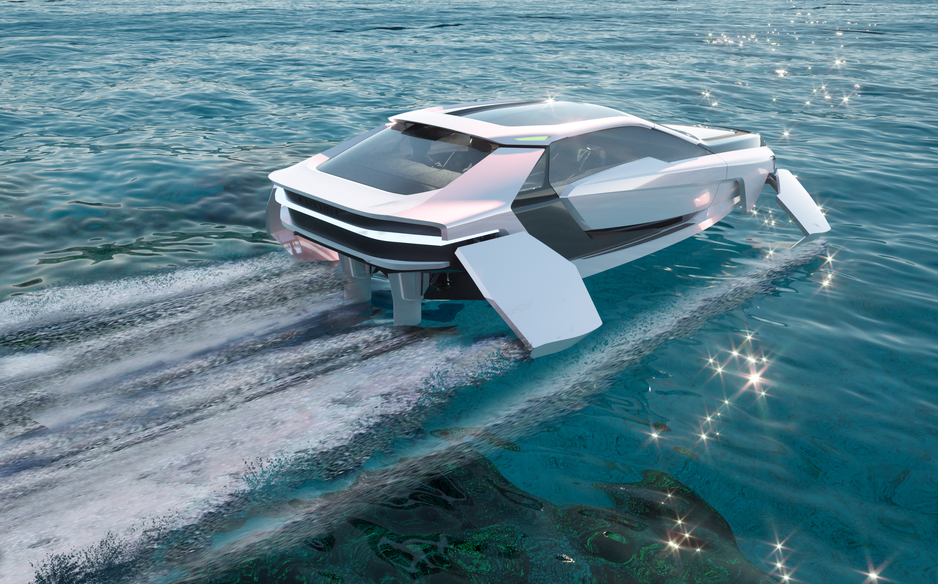 Futur-E, el barco ecosostenible que vuela 