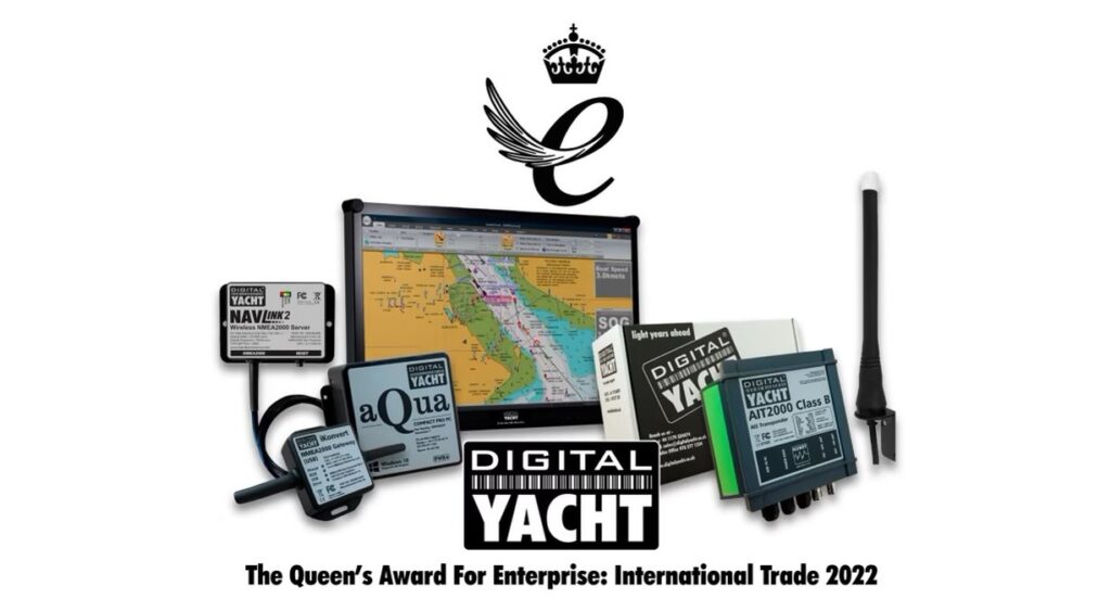 Digital Yacht recibe el prestigioso premio Queen's Award for Enterprise.