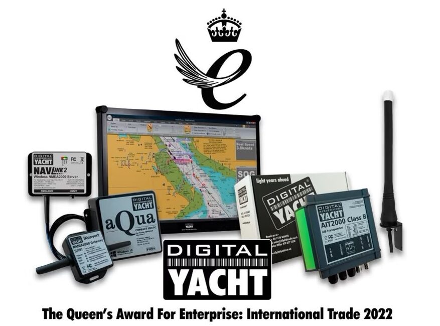 Digital Yacht recibe el prestigioso premio Queen’s Award for Enterprise