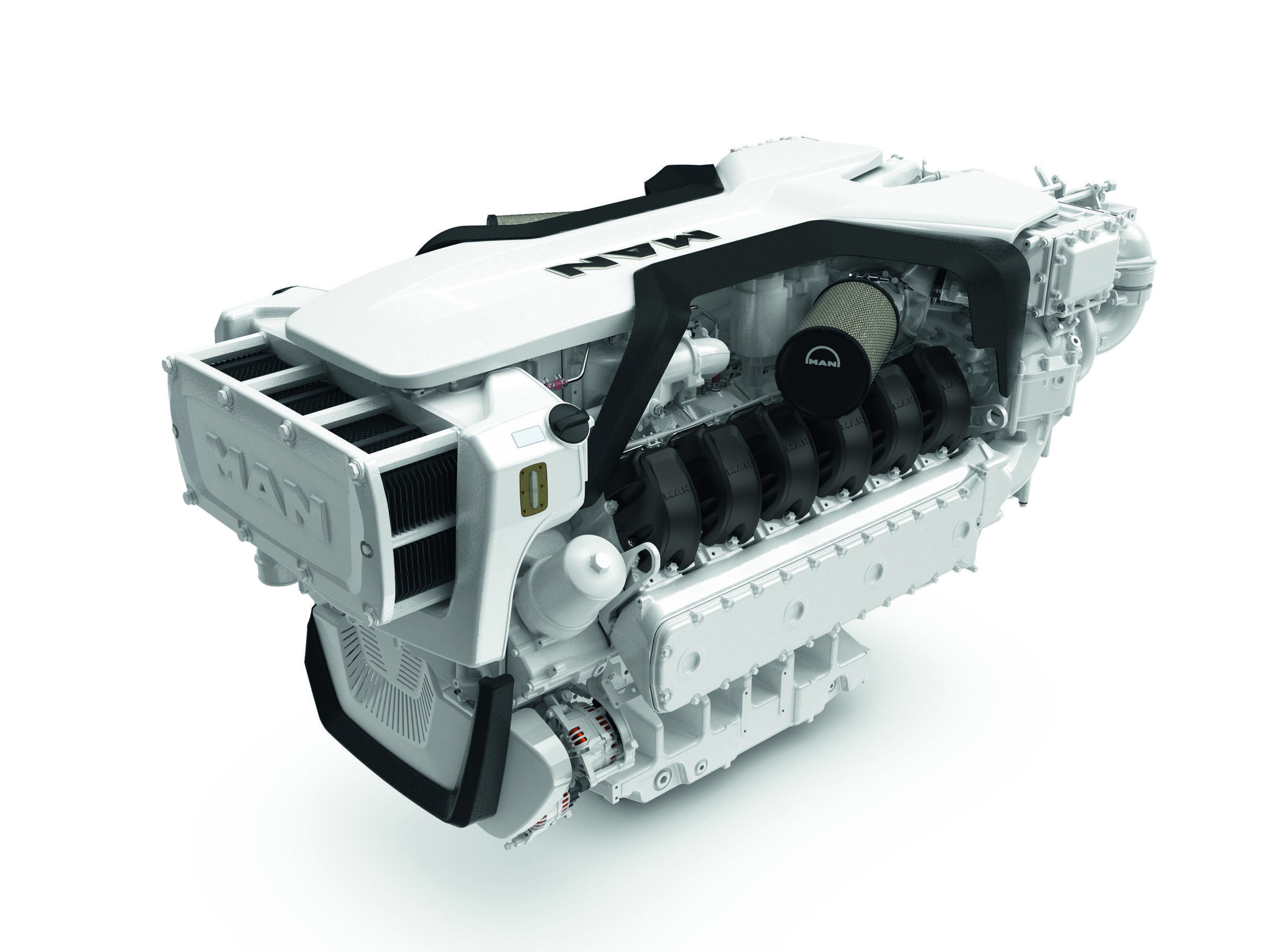 MAN Engines lanza el nuevo motor V12X para yates con 30 litros de desplazamiento
