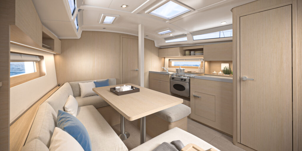 Interior del Oceanis 37.1