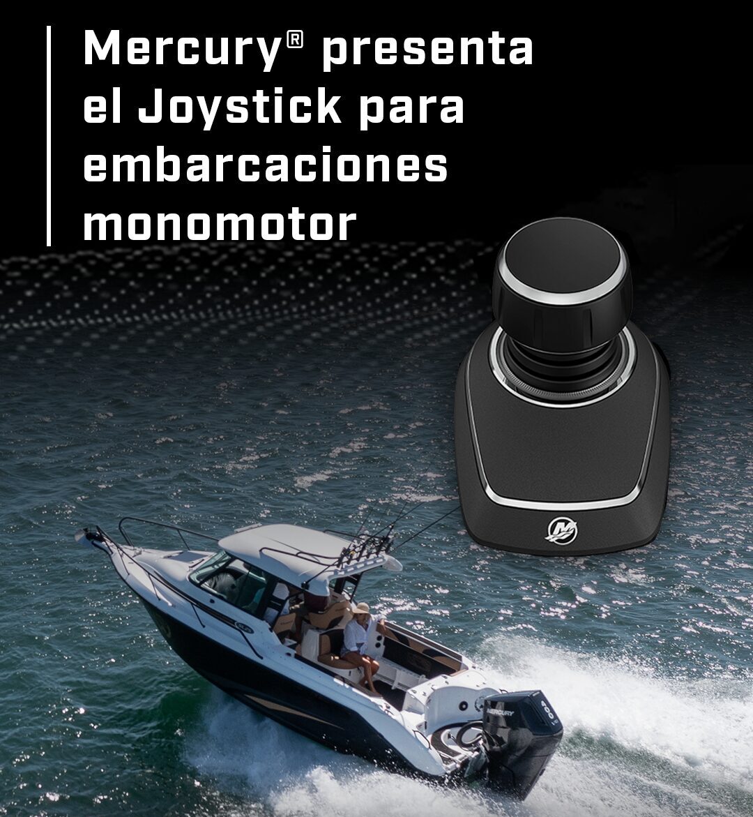 MERCURY MARINE: Joystick para embarcaciones monomotor