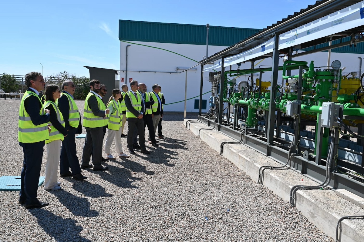 Redexis: Primera inyección de hidrógeno verde en la red de gas española